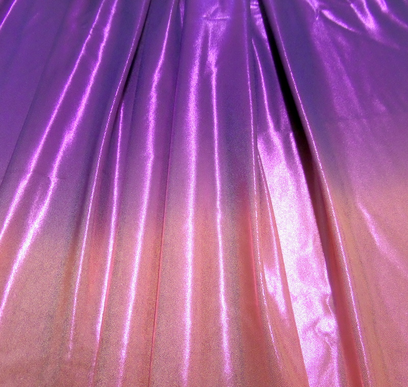 7.Orange-Purple Ombre Misty Dot